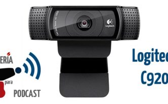 La webcam Logitech C920 en Artillería para Podcast